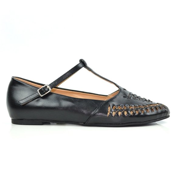 Chase + Chloe Shoes - T-STRAP BALLET FLAT